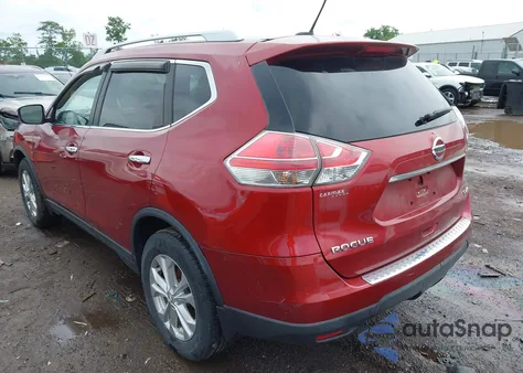 2016 Nissan Rogue Sv from USA, damaged, VIN KNMAT2MVXGP603651